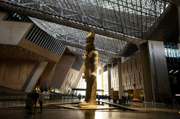 GEM Grande museo egizio Giza DGA