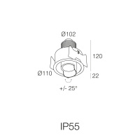 Saturno mR Wall Washer